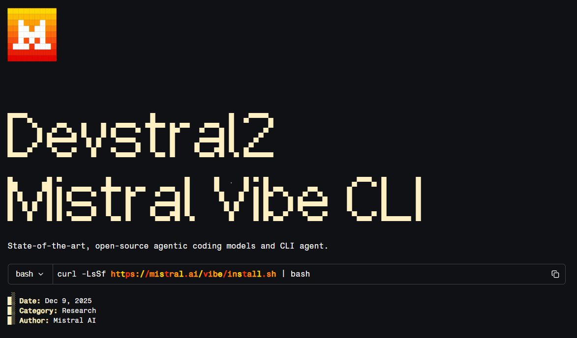 Mistral Vibe: De Europese Revolutie in AI-Coding!!