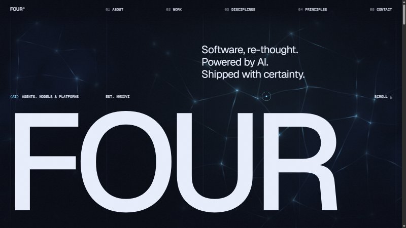Four by Erik — AI-studio designstudie