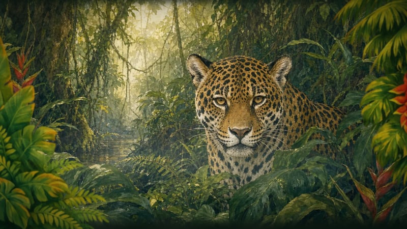 De jaguar van Suriname — een natuurfilm van 60 seconden